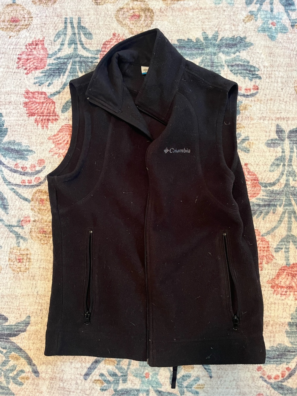 Columbia Black Soft Fleece Vest